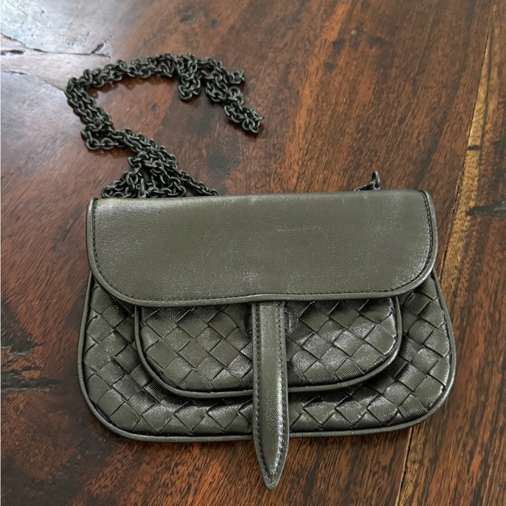Black Bottega Veneta purse